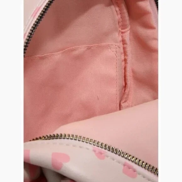 Her Universe Disney Mickey Mouse & Minnie Mouse Hearts Mini Backpack - Picture 4 of 4